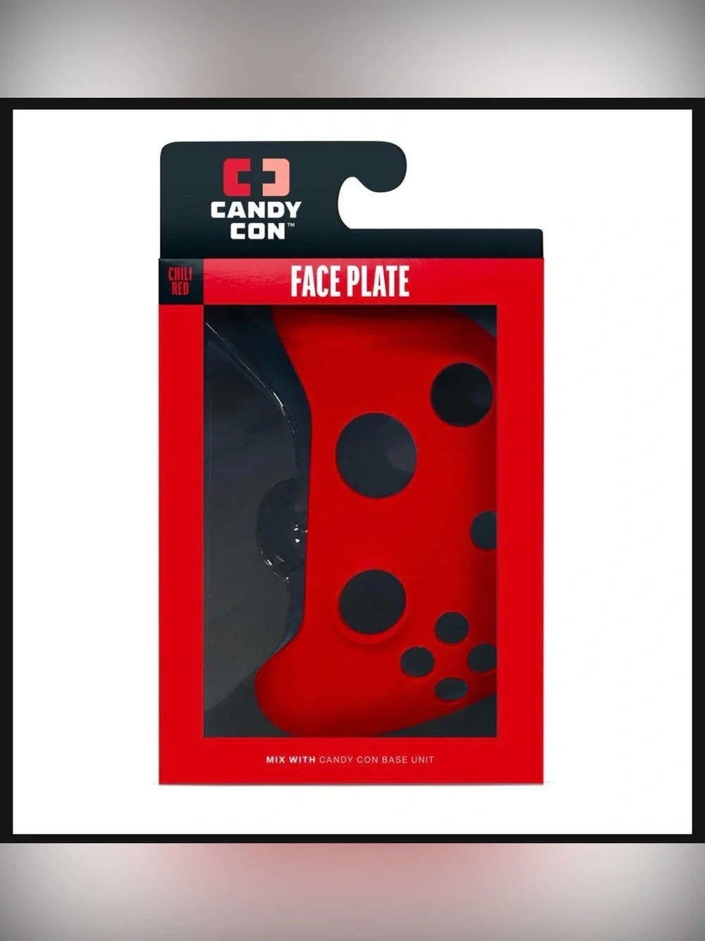 Candy Con Gaming Controller Face Plate Chili Red Brand New